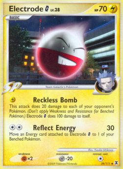 Electrode  Lv. 38 - Rising Rivals (Uncommon) [RR-39]