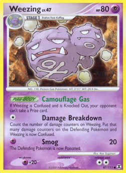 Weezing Lv.47 - Rising Rivals (Common) [RR-87]