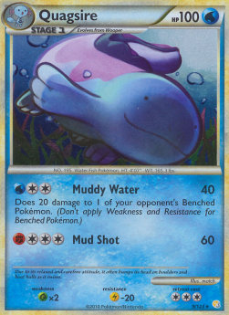 Quagsire - HeartGold & SoulSilver (Holo Rare) [HS-9]