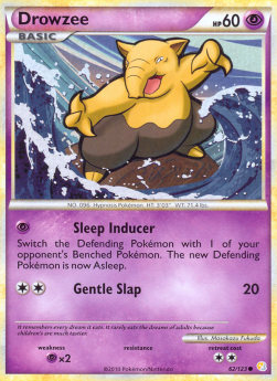 Drowzee - HeartGold & SoulSilver (Common) [HS-62]