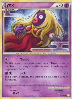 Jynx - HeartGold & SoulSilver (Common) [HS-69]