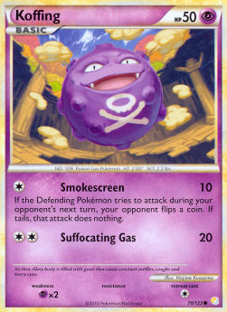 Koffing - HeartGold & SoulSilver (Common) [HS-70]