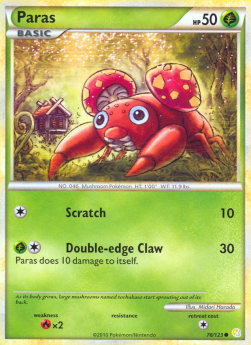 Paras - HeartGold & SoulSilver (Common) [HS-76]