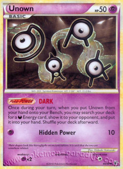 Unown - Undaunted (Uncommon) [40]