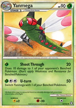 Yanmega - Triumphant (Uncommon) [TM-54]