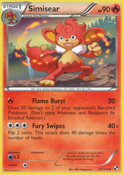 Simisear - Black & White (Uncommon) [BLW-22]