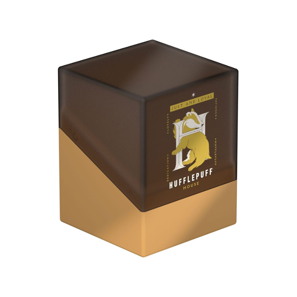 Ultimate Guard Boulder 100+ Deckbox Harry Potter Hufflepuff – robuste Deckbox für über 100 gesleevte Karten