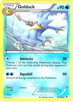 Golduck - Boundaries Crossed (Rare) [BCR-35]