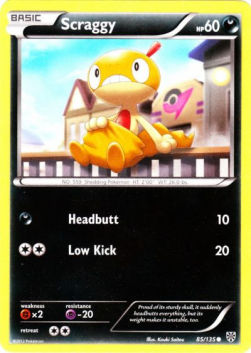 Scraggy - Plasma Storm (Common) [85]