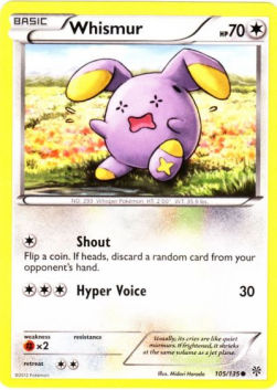 Whismur - Plasma Storm (Common) [105]