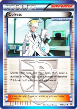 Colress - Plasma Storm (Uncommon) [118]