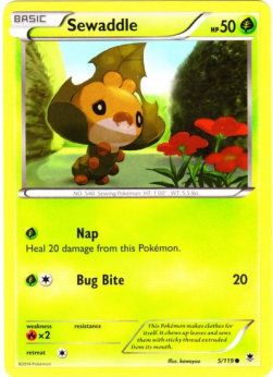 Sewaddle - Phantom Forces (Common) [PHF-5]