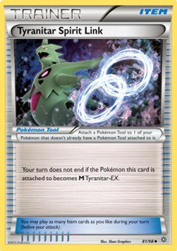 Tyranitar Spirit Link - Ancient Origins (Uncommon) [81]