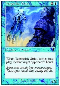 Telepathic Spies - Seventh Edition (Common) [7ED-101]