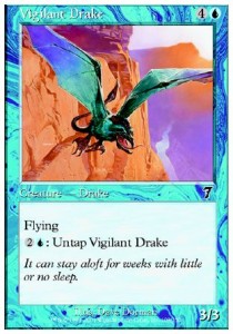 Vigilant Drake - Seventh Edition (Common) [7ED-109]