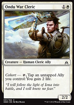 Ondu War Cleric - Oath of the Gatewatch (Common) [OGW-31]