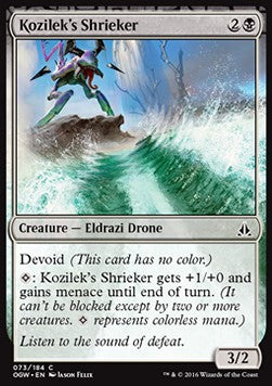 Kozilek's Shrieker - Oath of the Gatewatch (Common) [73]