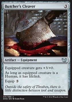 Butcher's Cleaver - Duel Decks: Blessed vs. Cursed (Uncommon) [31]