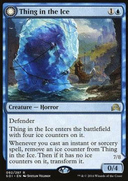 Thing in the Ice / Awoken Horror - Shadows over Innistrad (Rare) [92]