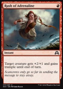 Rush of Adrenaline - Shadows over Innistrad (Common) [177]