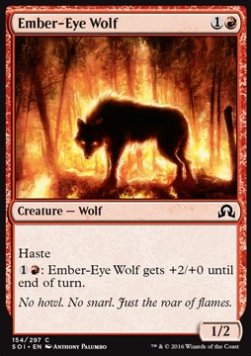 Ember-Eye Wolf - Shadows over Innistrad (Common) [154]