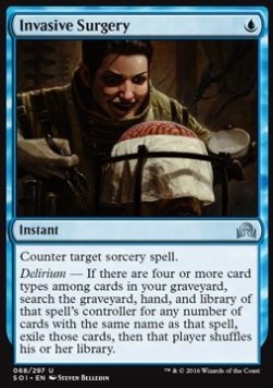 Invasive Surgery - Shadows over Innistrad (Uncommon) [68]