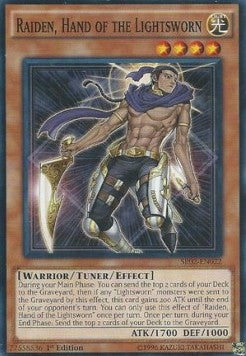 Raiden, Hand of the Lightsworn - Structure Deck: Rise of the True Dragons (Common) [022]