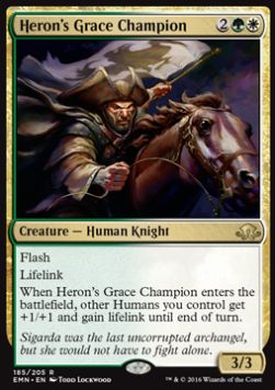 Heron's Grace Champion - Eldritch Moon (Rare) [185]