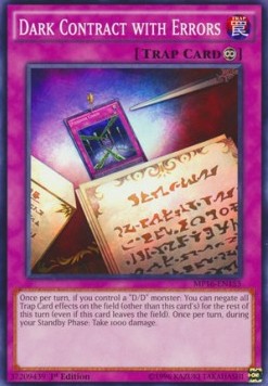 Dark Contract with Errors - 2016 Mega-Tin Mega Pack (Common) [155]