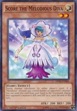 Score the Melodious Diva - 2016 Mega-Tin Mega Pack (Common) [MP16-184]