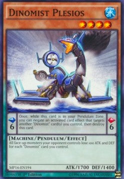 Dinomist Plesios - 2016 Mega-Tin Mega Pack (Common) [194]