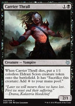 Carrier Thrall - Duel Decks: Nissa vs. Ob Nixilis (Uncommon) [42]