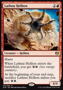 Lathnu Hellion - Kaladesh (Rare) [121]
