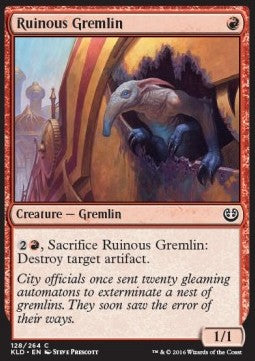 Ruinous Gremlin - Kaladesh (Common) [128]