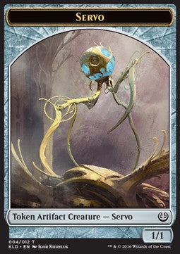 Servo Token (Artifact 1/1) (V.1) - Kaladesh (Token) [T4]
