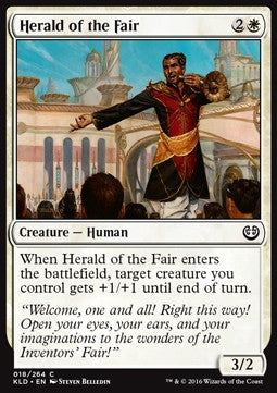 Herald of the Fair - Kaladesh (Common) [18]