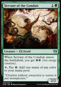Servant of the Conduit - Kaladesh (Uncommon) [169]