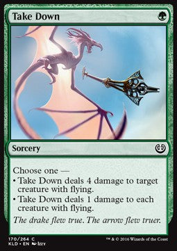 Take Down - Kaladesh (Common) [170]
