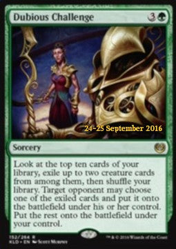 Dubious Challenge - Kaladesh: Promos (Rare) [PKLD-152]
