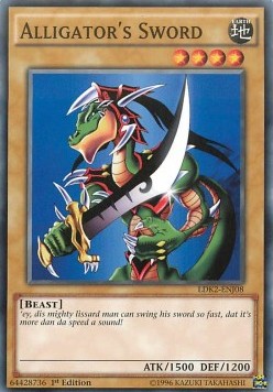 Alligator's Sword - Legendary Decks II (Common) [J08]