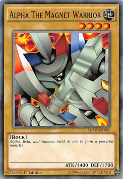 Alpha The Magnet Warrior - Structure Deck: Yugi Muto (Common) [007]