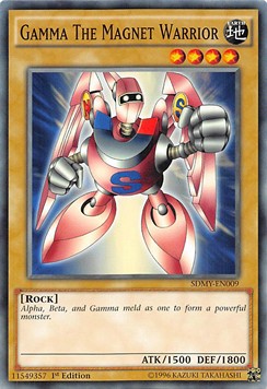 Gamma The Magnet Warrior - Structure Deck: Yugi Muto (Common) [009]