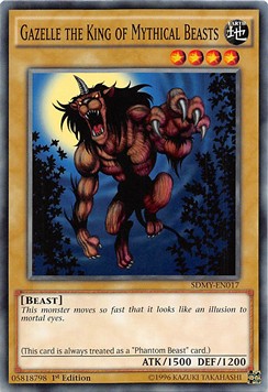 Gazelle the King of Mythical Beasts - Structure Deck: Yugi Muto (Common) [017]