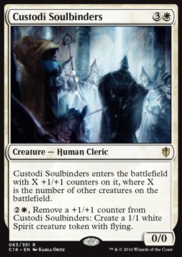 Custodi Soulbinders - Commander 2016 (Rare) [C16-63]