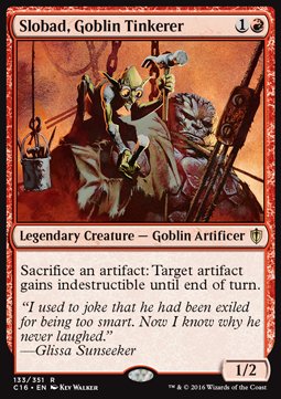 Slobad, Goblin Tinkerer - Commander 2016 (Rare) [C16-133]