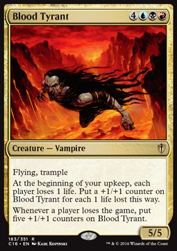 Blood Tyrant - Commander 2016 (Rare) [C16-183]