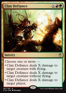 Clan Defiance - Commander 2016 (Rare) [C16-187]