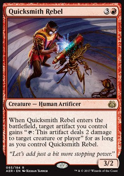 Quicksmith Rebel - Aether Revolt (Rare) [93]