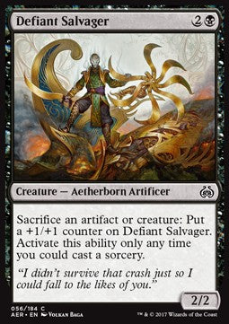 Defiant Salvager - Aether Revolt (Common) [56]