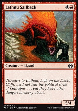 Lathnu Sailback - Aether Revolt (Common) [89]